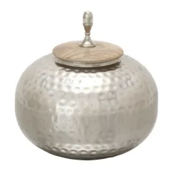 Round Jar With Mango Wood Lid-Kirkland's Home Online