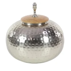 Round Jar With Mango Wood Lid-Kirkland's Home Online