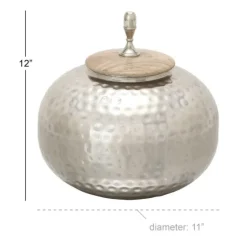 Round Jar With Mango Wood Lid-Kirkland's Home Online