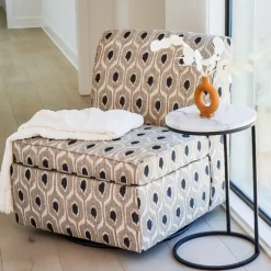 Round Marble C-Table-Kirkland's Home Shop