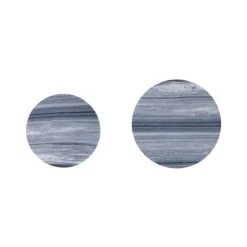 Round Marble Nesting 2-Pc. Accent Table Set-Kirkland's Home Fashion