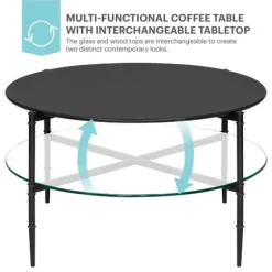 Round Martha Stewart Coffee Table-Kirkland's Home Shop