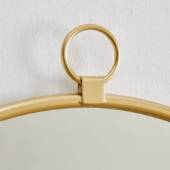 Round Metal Mirror With Ring-Kirkland's Home Cheap