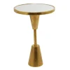 Round Metal Mirrored Top Side Table-Kirkland's Home Best