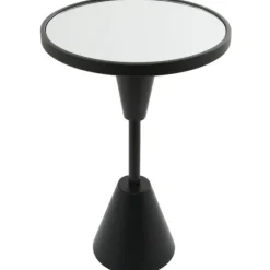 Round Metal Mirrored Top Side Table-Kirkland's Home Cheap