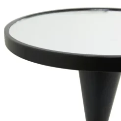 Round Metal Mirrored Top Side Table-Kirkland's Home Cheap