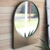 Round Mirror With Rectangular Base-Kirkland's Home Cheap