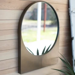 Round Mirror With Rectangular Base-Kirkland's Home Cheap