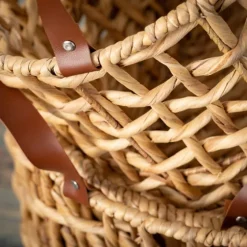 Round Natural Open Weave Baskets, Set Of 3-Kirkland's Home New