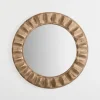 Round Natural Textured Wood Wall Mirror-Kirkland's Home Cheap
