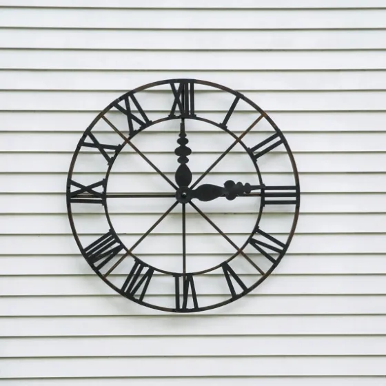 Round Open Face Decorative Wall Clock-Kirkland's Home Cheap