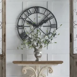 Round Open Face Decorative Wall Clock-Kirkland's Home Cheap