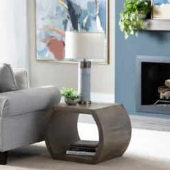 Round Open Side Table-Kirkland's Home Store