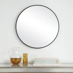 Round Simple Frame Medium Wall Mirror-Kirkland's Home Best Sale
