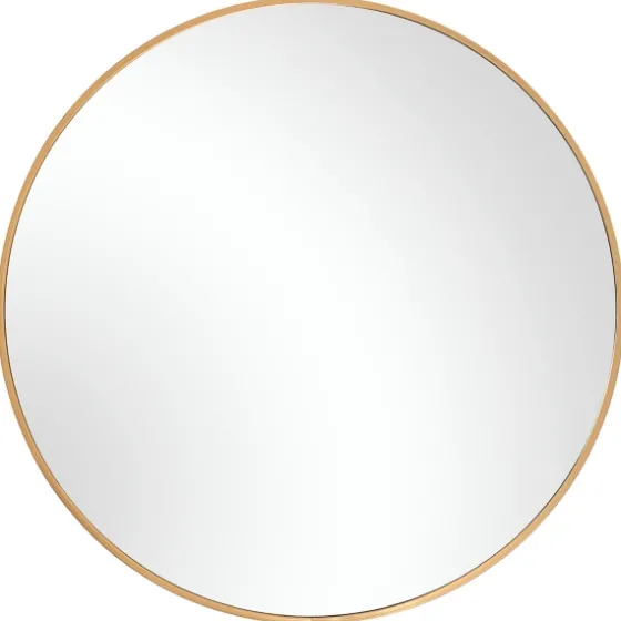 Round Simple Frame Medium Wall Mirror-Kirkland's Home Cheap
