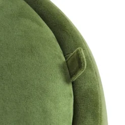 Round Velvet Storage Ottoman-Kirkland's Home Clearance