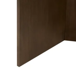 Round Walnut Wood Starburst Coffee Table-Kirkland's Home Fashion