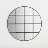 Round Windowpane Wall Mirror-Kirkland's Home Store