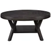 Round Wood Flared Base Coffee Table-Kirkland's Home Sale