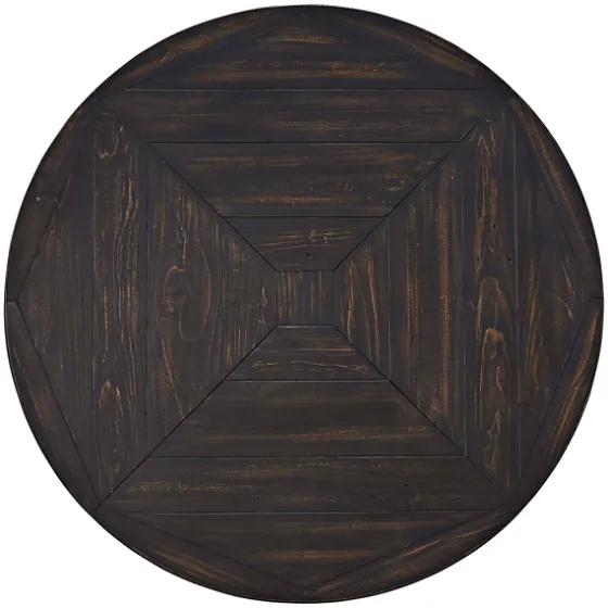 Round Wood Flared Base Coffee Table-Kirkland's Home Sale