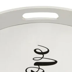 Round Wood Love Tray-Kirkland's Home Cheap