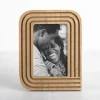 Rounded Corner Carved Wood Picture Frame, 4X6-Kirkland's Home Best Sale