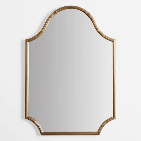 Rowan Vintage Gold Wall Mirror-Kirkland's Home Fashion