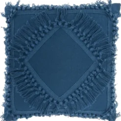 Royal Diamond Fringe Throw Pillow-Kirkland's Home New