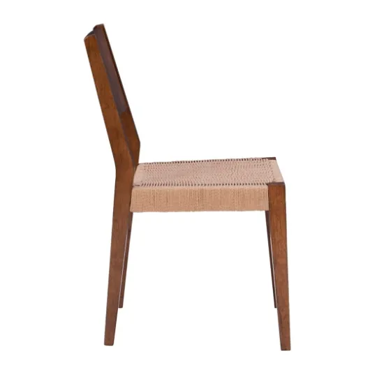 Rubberwood Handwoven Rope 6-Pc. Dining Set-Kirkland's Home New
