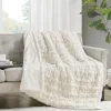 Ruched Fur Throw-Kirkland's Home Best