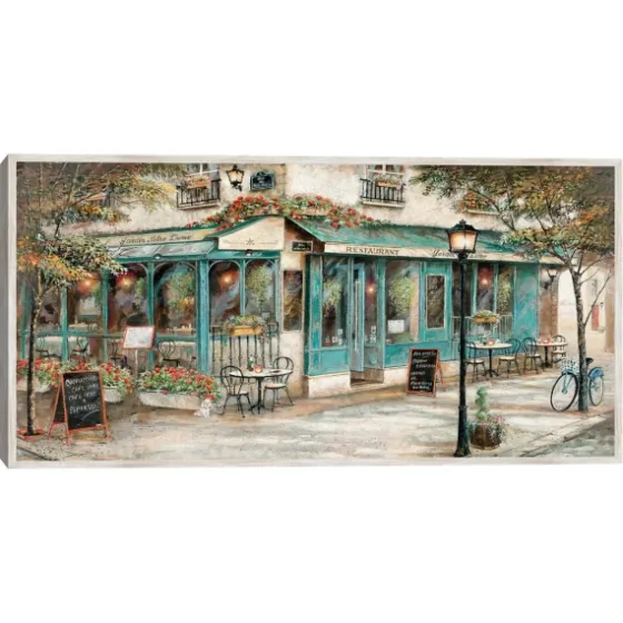 Rue Du Jardin Corner Bistro Framed Wall Art-Kirkland's Home Cheap
