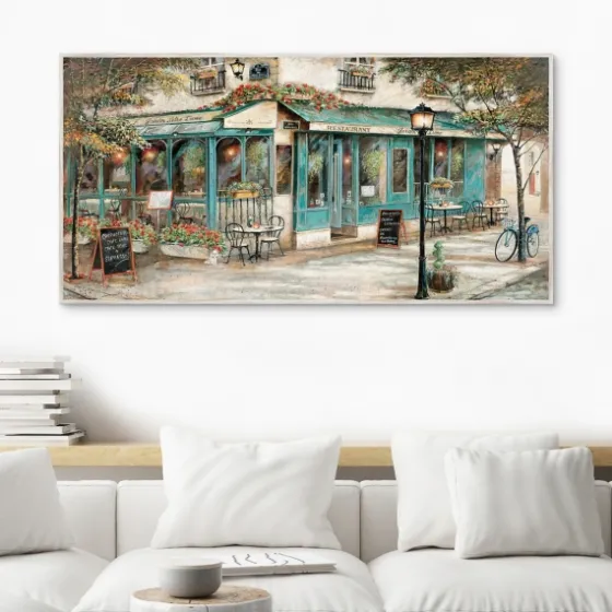 Rue Du Jardin Corner Bistro Framed Wall Art-Kirkland's Home Cheap