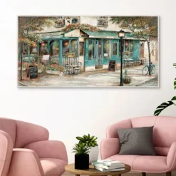 Rue Du Jardin Corner Bistro Framed Wall Art-Kirkland's Home Cheap