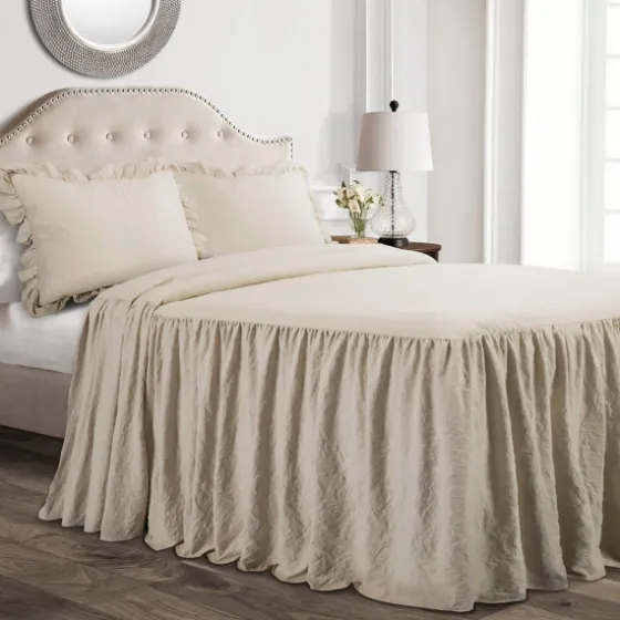 Ruffle Skirt 3-Pc. King Comforter Set-Kirkland's Home Shop