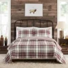 Rust Plaid Camden Full/Queen 3-Pc. Quilt Set-Kirkland's Home Sale