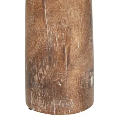 Rust Rustic Mango Wood 3-Pc. Candle Holder Set-Kirkland's Home New