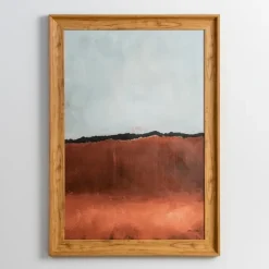 Rusted Landscape Framed Art Print-Kirkland's Home Shop