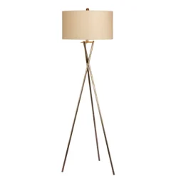 Rusted Metal Tripod Floor Lamp-Kirkland's Home Clearance