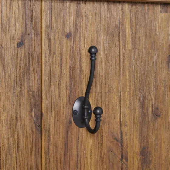 Rustic Acacia Wood Hall Tree-Kirkland's Home Online
