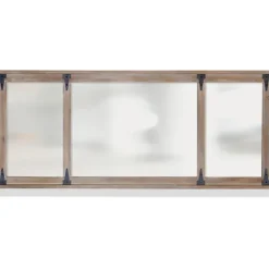 Rustic Barn Door Wall Mirror-Kirkland's Home Sale