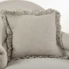 Rustic Beige Ruffled Edge Throw Pillow-Kirkland's Home Online