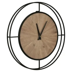 Rustic Brown And Black Newfield Clock-Kirkland's Home Shop