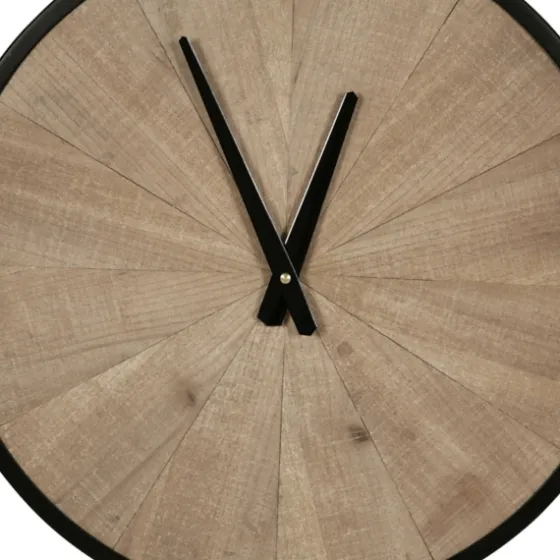 Rustic Brown And Black Newfield Clock-Kirkland's Home Shop