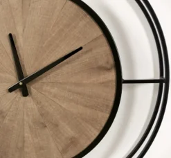 Rustic Brown And Black Newfield Clock-Kirkland's Home Shop
