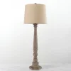 Rustic Brown Wood Buffet Lamp-Kirkland's Home Flash Sale