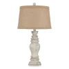 Rustic Distressed Cream Table Lamp-Kirkland's Home New