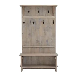 Rustic Driftwood Hall Tree-Kirkland's Home Clearance