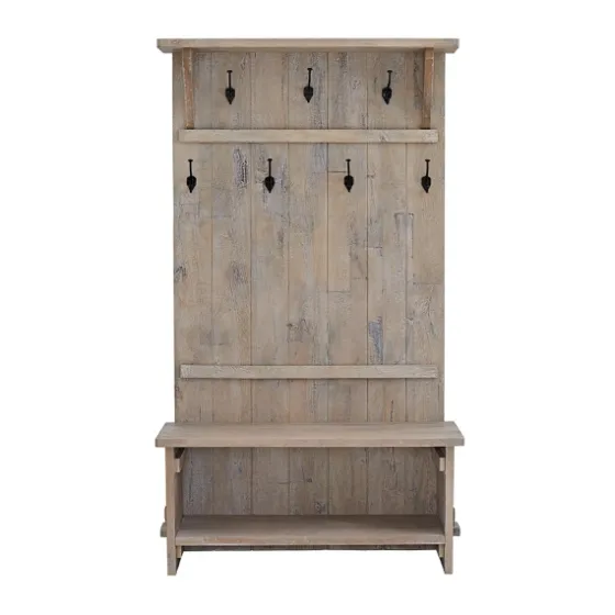 Rustic Driftwood Hall Tree-Kirkland's Home Clearance