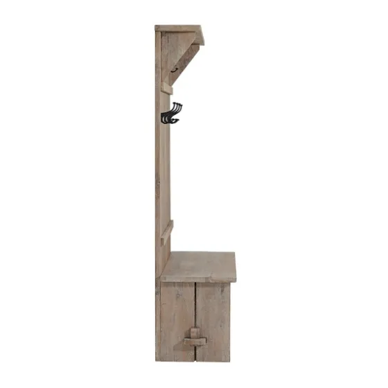 Rustic Driftwood Hall Tree-Kirkland's Home Clearance