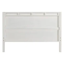 Rustic Eggshell Wood Panel Full Bed Frame-Kirkland's Home Sale